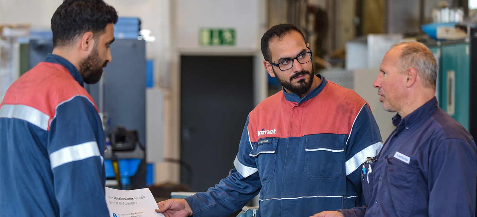 TRIMET Aluminium SE Initiativen Wir zusammen Die IntegrationsInitiative der deutschen