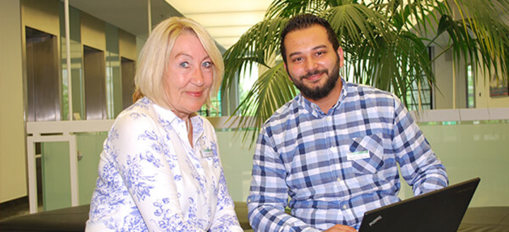 Mohammed H. bereichert sein Team bei der AOK