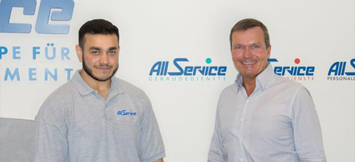 Für Shahkhan A. begann mit der Ausbildung bei All Service Gebäudedienste GmbH ein neues Leben