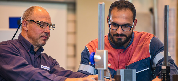 Abid O. profitiert von seiner Ausbildung bei TRIMET