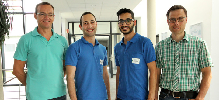 Bei Edscha haben Muhannad W. und Somar A. eine neue berufliche Perspektive gefunden